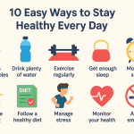 10 Easy Ways to Stay Healthy Every Day