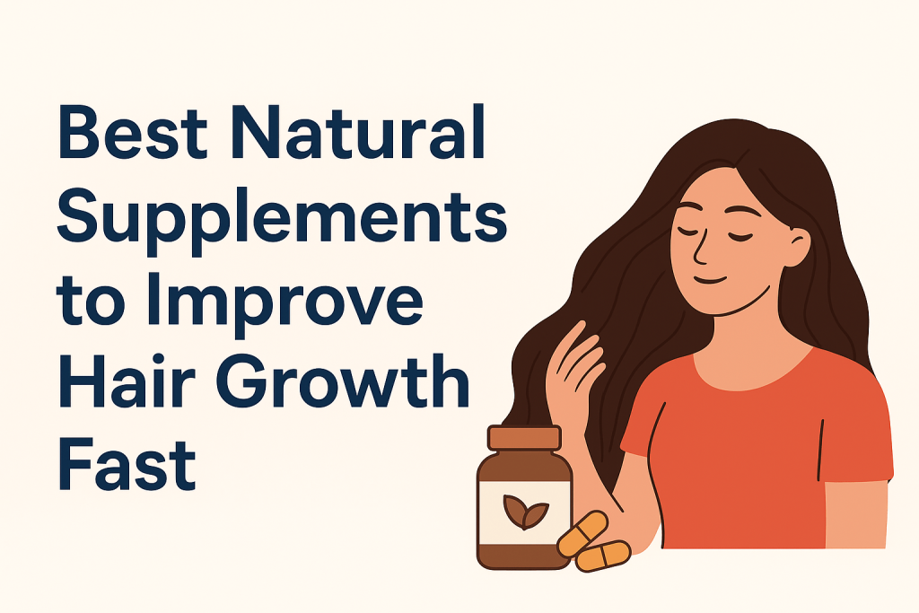 Best Natural Supplements to Improve Hair Growth Fast