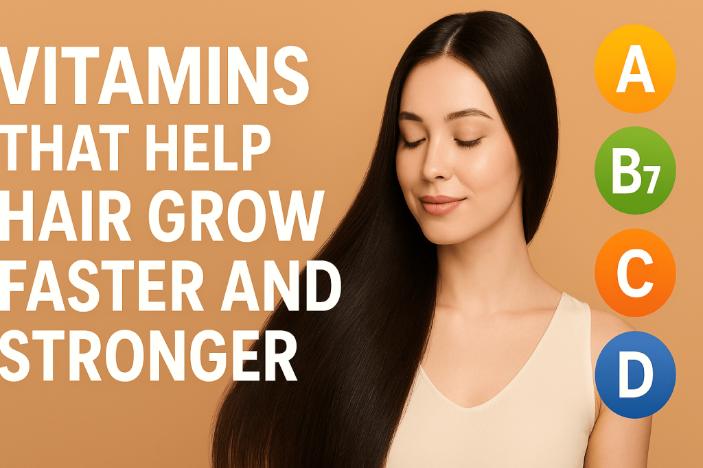 Vitamins That Help Hair Grow Faster and Stronger