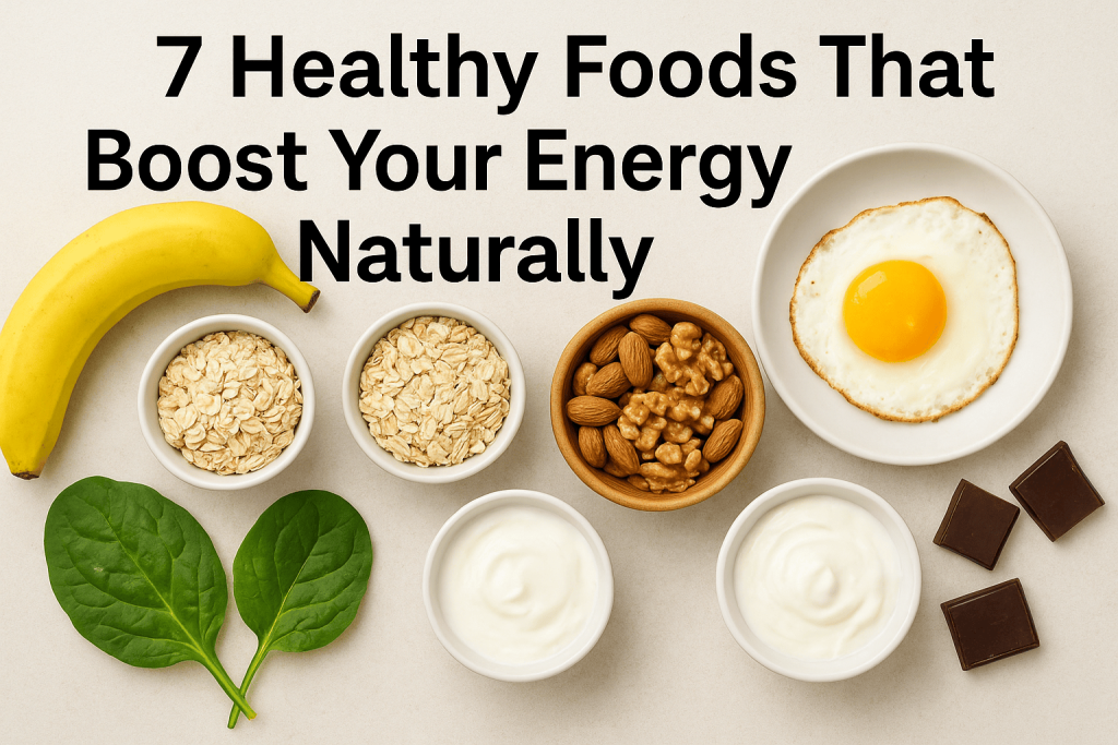 7 Healthy Foods That Boost Your Energy Naturally